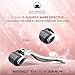 ZUSTBEAUTY | Derma Roller Microneedling Skin Care Tool for Face | Premium 0.3MM Microneedling Roller | Microdermabrasion 540 Titanium Micro Needles Set | Includes FREE Case, Cleaning Cup & User Guide