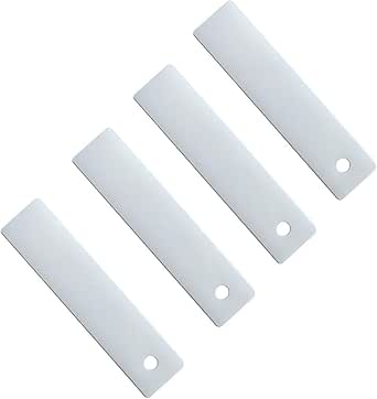 Cuscinetto Asciugatrice GE Set Di 4 Cuscinetti Superiori Per Asciugatrice GE WE1M333 WE1M504 WE1M507 - Ricambi Originali VIALU, Colore Bianco Ricambio Ap3206716 Ps755842 - Foto 13