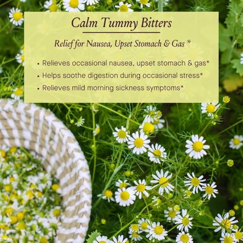 Urban Moonshine Calm Tummy Digestive Bitters - Relief for Nausea & Upset Stomach - Debloat - Digestive Health - Certified Organic - Ginger - Dandelion Root - Chamomile - 2 Fl Oz - Image 3