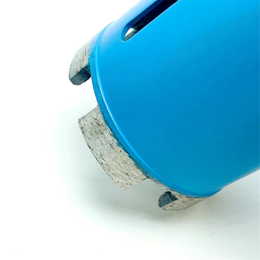 Smerigliatrice angolare M10 6-70mm Taglierina diamantata blu Sega Punta da trapano Apri foro per marmo Granito Mattoni Piastrelle Ceramica Cemento,28mm