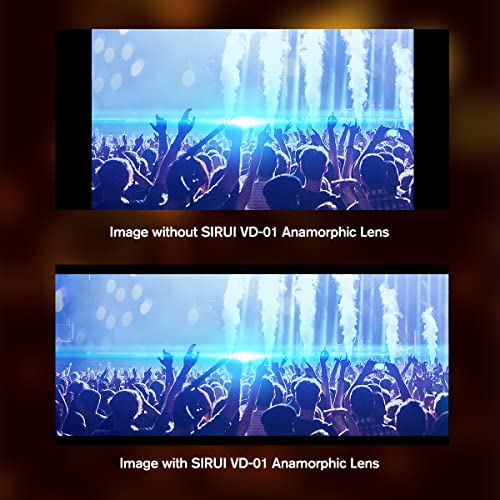 Image of SIRUI VD-01 Anamorphic Lens 1.33x for Smartphones, Cinema Lens