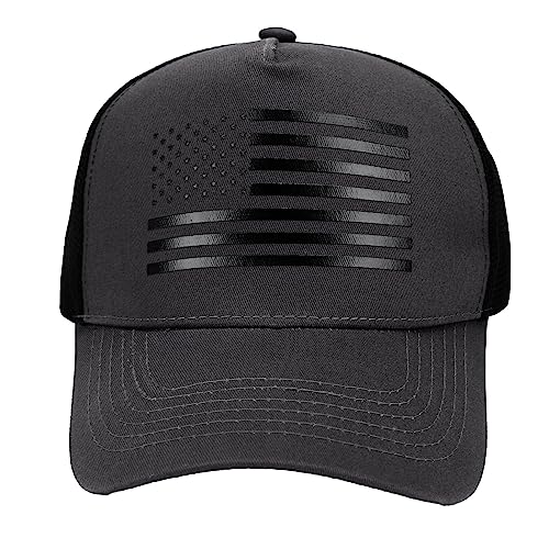 Ztl American Flag Trucker Hat For Men Women, 3D Embossed Usa Baseball Cap Adjustable Snapback Hat Mesh Back Cap #TOP5
