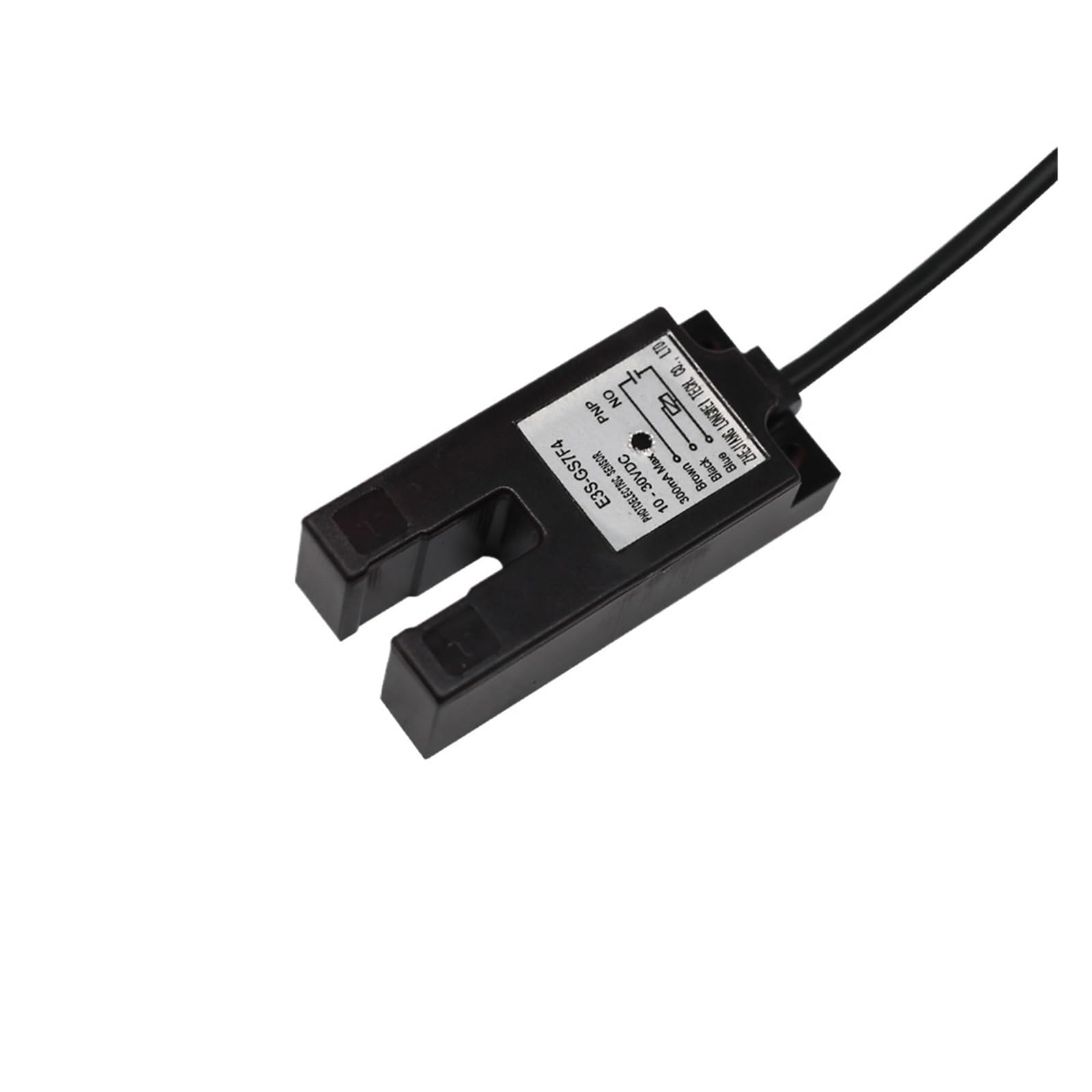 NOBIRTBSA Infrared Slot Type U-Shaped photoelectric Sensor Proximity Switch E3S-GS30/E3S-GS15/E3S-GS7 DC 12-24V Three-Wire NPN PNP(E3s-gs7-7mm,NPN NO)