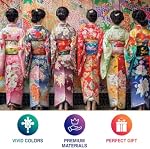 Cross & Glory - Elegant Kimono Beauties - 1000 Piece Artistic Jigsaw Puzzle for Adults | Vibrant Colours | Cultural Art | Premium Quality | Brain Exercise and Home Decor