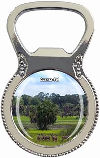 Cuanza Sul Angola Fridge Magnet Bottle Opener Tourist Souvenir Gift Collection Refrigerator Magnetic Sticker