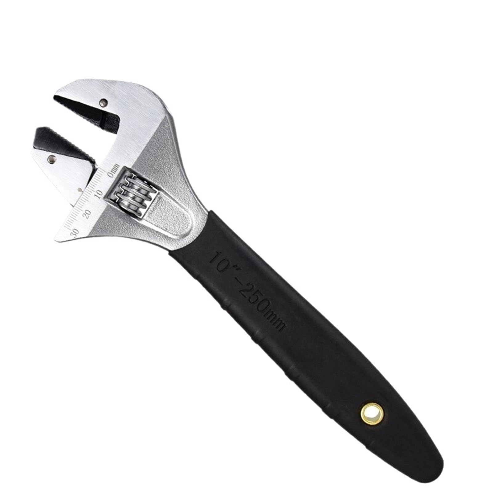 LUYSGBXR Adjustable Wrench Adjustable Ratchet Wrench with Non-Slip Handle, Plumbing Bathroom Pipe Repairing Tool(10 inch)