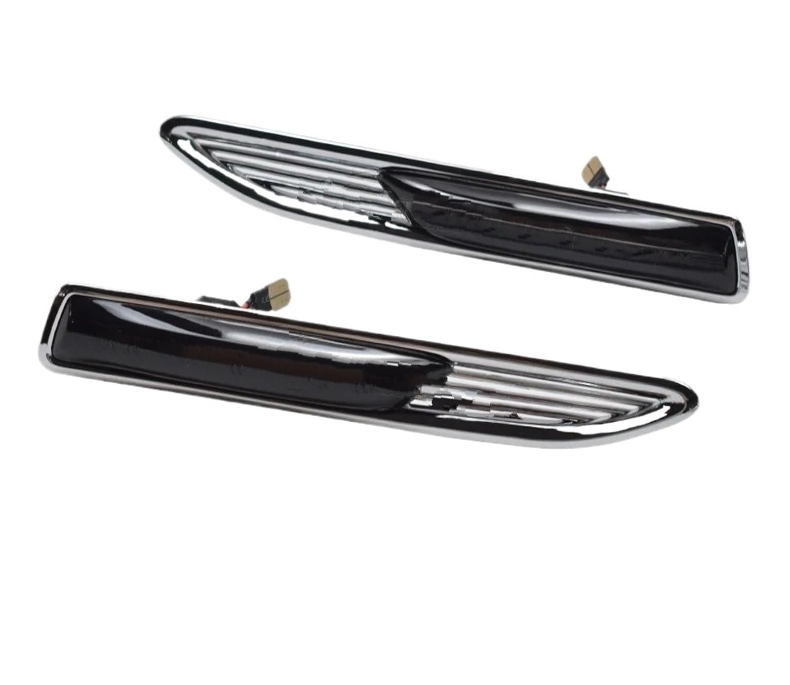 Intermitentes Secuenciales Para Ford Para Mondeo MK4 Estate BA7 2007 2008-2015 Luz Intermitente LED De Posición Lateral Luz Intermitente Ámbar Dinámica(Dynamic Smoked Type)