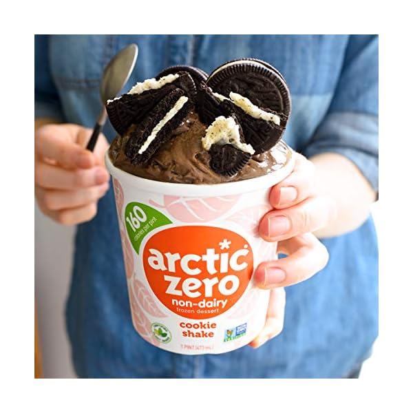 Arctic Zero, NonDairy Desserts, Cookie Shake, 16 oz (Frozen) Healthy