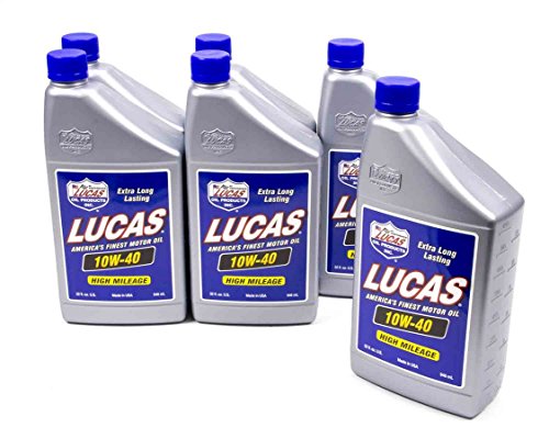 Aceite motor Lucas Oil 10W-40 1 qt pack x6 miniatura 1