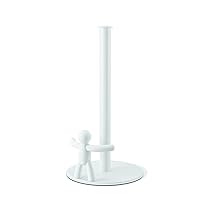 Umbra Buddy – Portasciugamani di carta per piano di lavoro della cucina, dispenser unico, standard, bianco