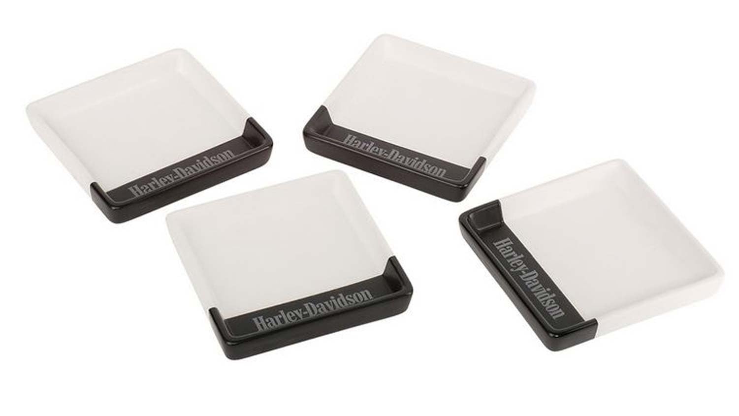 Amazon.com: Harley-Davidson Ceramic Square Coaster Set, 4 Pack