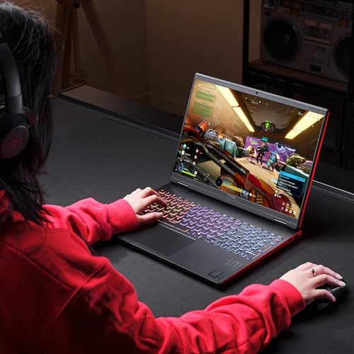 Image of HP HyperX OMEN 15 inch Gaming Laptop, 2K 165Hz Display, Intel Core Ultra 7 365H, 16 GB RAM, 1 TB SSD, NVIDIA GeForce RTX 5050 GPU (8 GB Dedicated), Windows 11 Home, Shadow Black, 15-ga0099nr