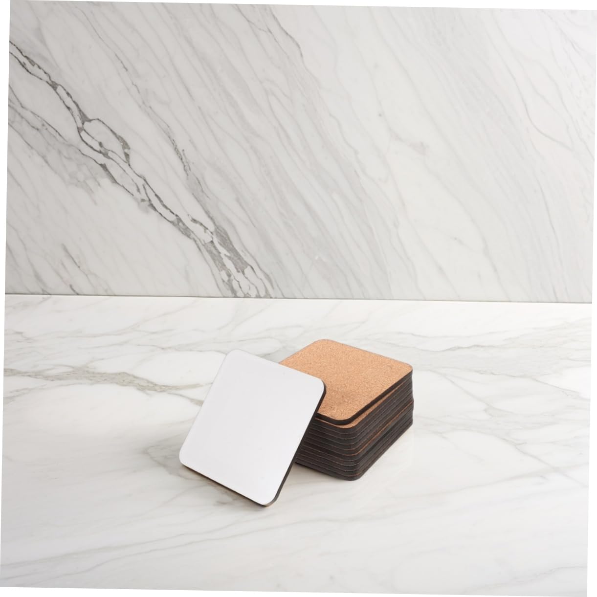 Posavasos Redondos de Sublimación 24 Piezas en Madera MDF