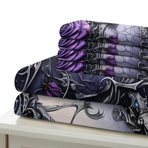Housse de couette hypoallergique pour peau sensible microfibre