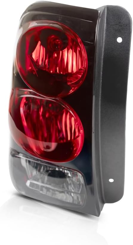 KarParts360 For 2002-2009 Chevy Trailblazer Tail Light Assembly Driver Side w/Bulbs For GM2800150 | 15131578, 15097513