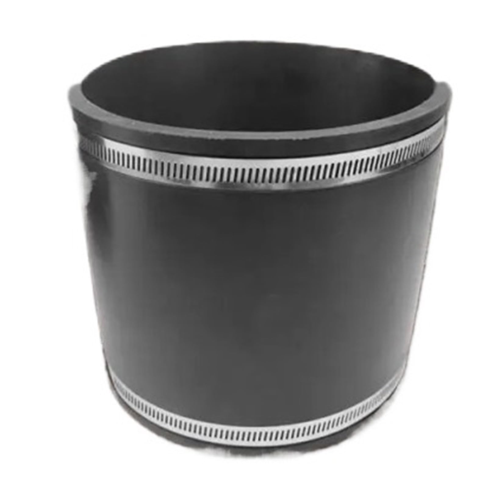 Acoplador de manguito flexible a prueba fugas con abrazadera acero inoxidable multiusos for accesorios tuberías ventilación(140mmx150mmx70mm)