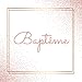 Baptême: Livre D'or Baptême Fille | 90 pages | Idée Cadeau Pour Bébé et Parents De Bébé
