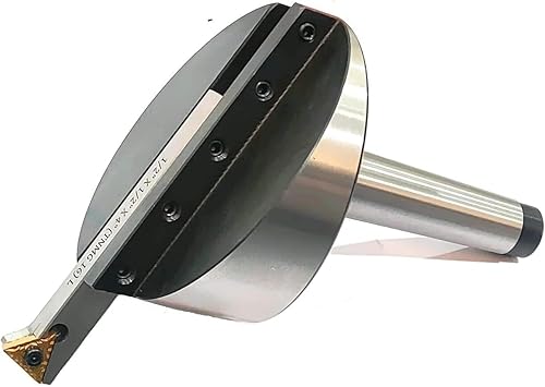 Miniatura 3 de Nuevo Tamaño de cabeza grande 4 pulgadas  3.937 in de diámetro cortador de moscas con punta de carburo indexable herramienta (Morse Taper 3 MT))