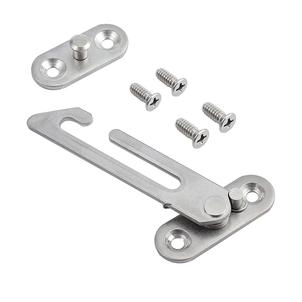 UPVC Window Restrictor Baby Child Safety Restrictor Stainless Steel Heavy Duty Window Security Lock, 1Pcs Left Side + Right Side