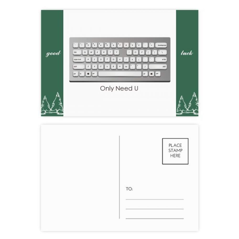 Carte postale Programmer Keyboard décorez votre bureau de codeur