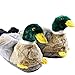 Sleeper'z - Canard - Chaussons Animaux Peluche - Homme Femme - Cadeau Original - Pointure 39/41 (L)