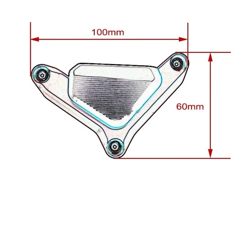 Protection de pompe à eau et cadre de carénage pour Ducati Monster et Multistrada