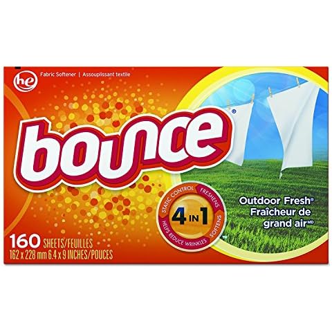 Bounce 80168CT Fabric Softener Dryer Sheets, Box of 160 Sheets (Case of 6 Boxes) Cover