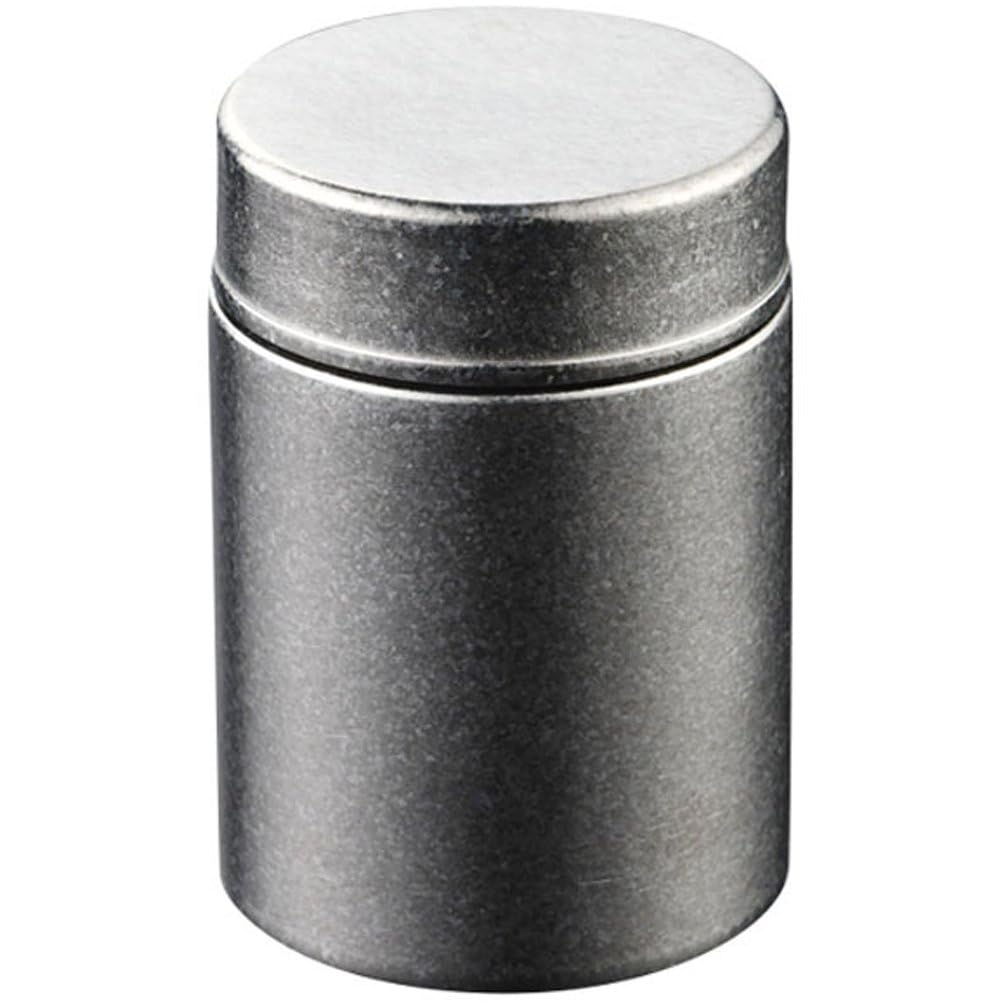 Lamdbao Titanium Tea Tin Lightweight Metal Tea Container,Airtight Sealing Jars with Screw Lids for Travel and Outdoor Activities