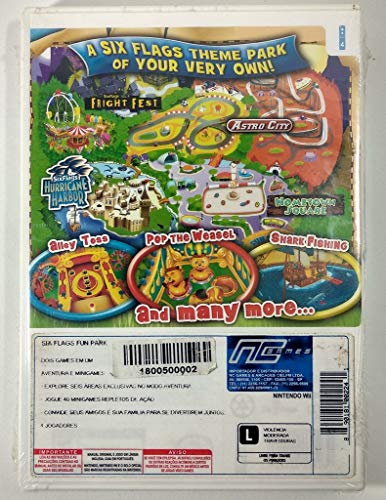Six Flags Fun Park Original (Lacrado) - Wii