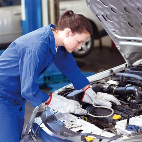 JINJUMEI Entlüftungskit für Hydraulische Scheibenbremsen für Motorräder, 100ml Spritze, 50cm Schlauch Bremsflüssigkeit Saugspritze Brems Öl Entlüftung Kit Universell für Motorräder, Roller, Quads