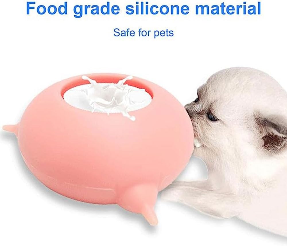 Ciotola Per L'alimentazione Del Latte In Silicone Con 3 Capezzoli, Mangiatoia Per Il Latte Per Cuccioli, Stazione Di Cura Per Gatti Da 200 Ml Per L'alimentazione Di Piccoli Animali Appena Nati Entro D