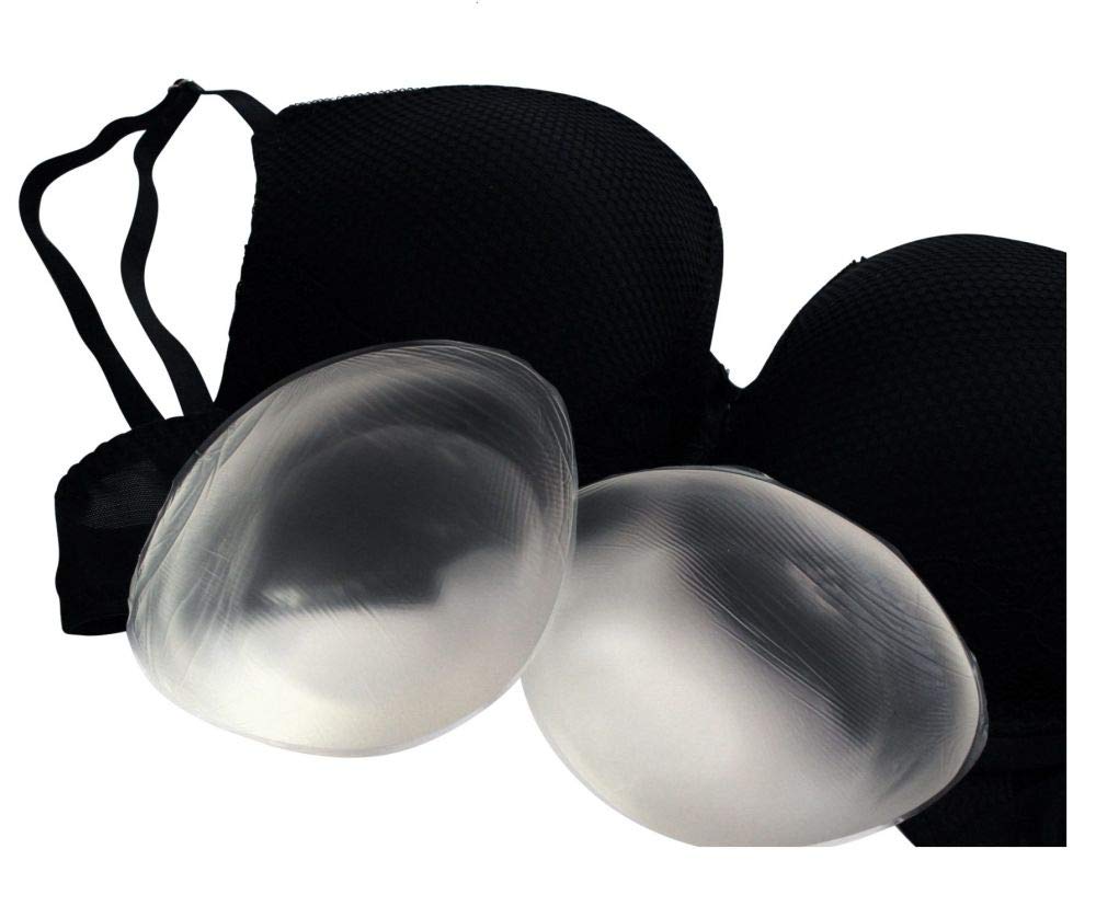 Jo Thornton Style 11 – 580g Heavyweight Silicone Bra Inserts for Wide 36–44″ Band Bras, Up to 3 Cup Boost (Results Vary)