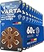VARTA Hörgerätebatterien Typ 312 braun, Batterien 60 Stück...