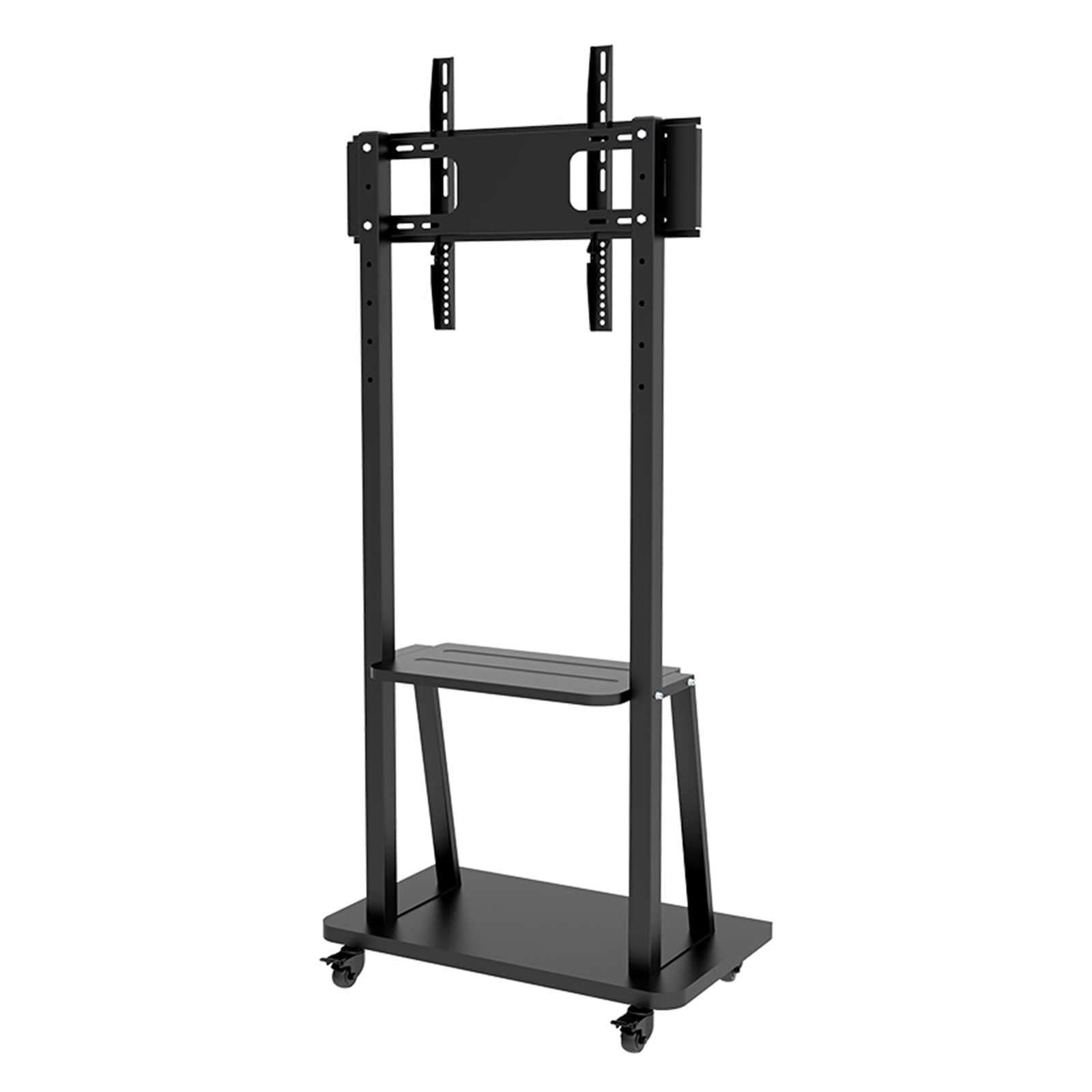OLSKFUH Mobile Tv Cart Stand Mount With Wheels Fit For 32-65 Inch Lifting Tv Trolley Stand Floor Mount With Av Shelf Camera Holder,