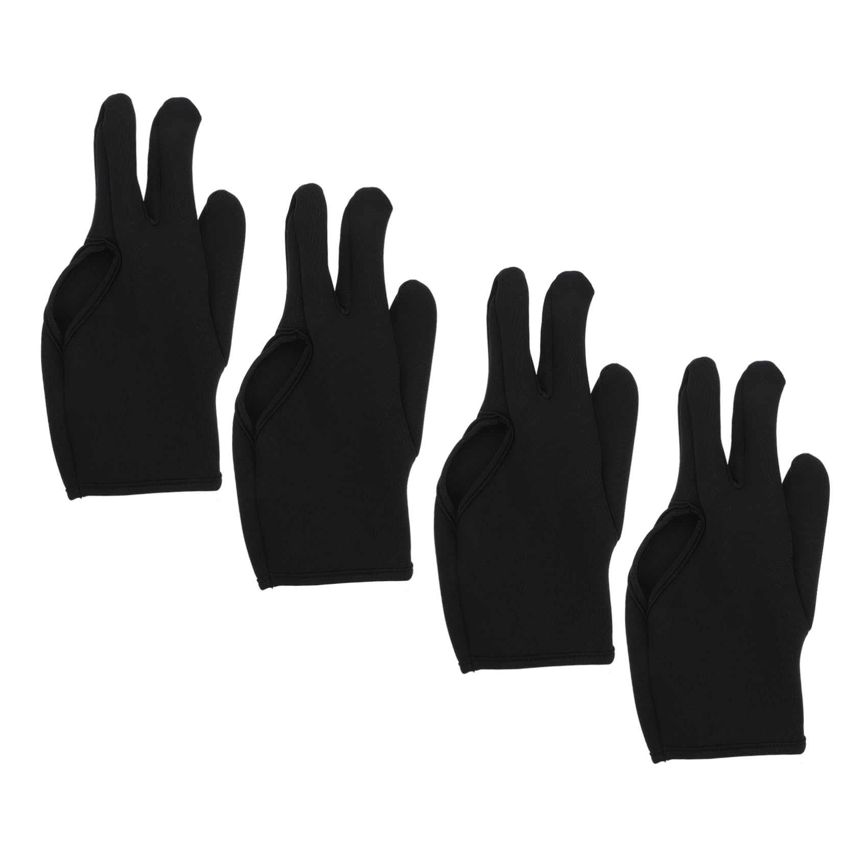 balacoo Hairdressing Insulated Mitts 4pcs Heat Resistant Gloves for Hair Styling Curling