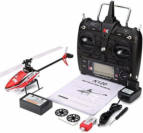Aoile XK K120 Shuttle 6CH Brushless 3D 6G System RC Helicopter RTF/BNF RTF