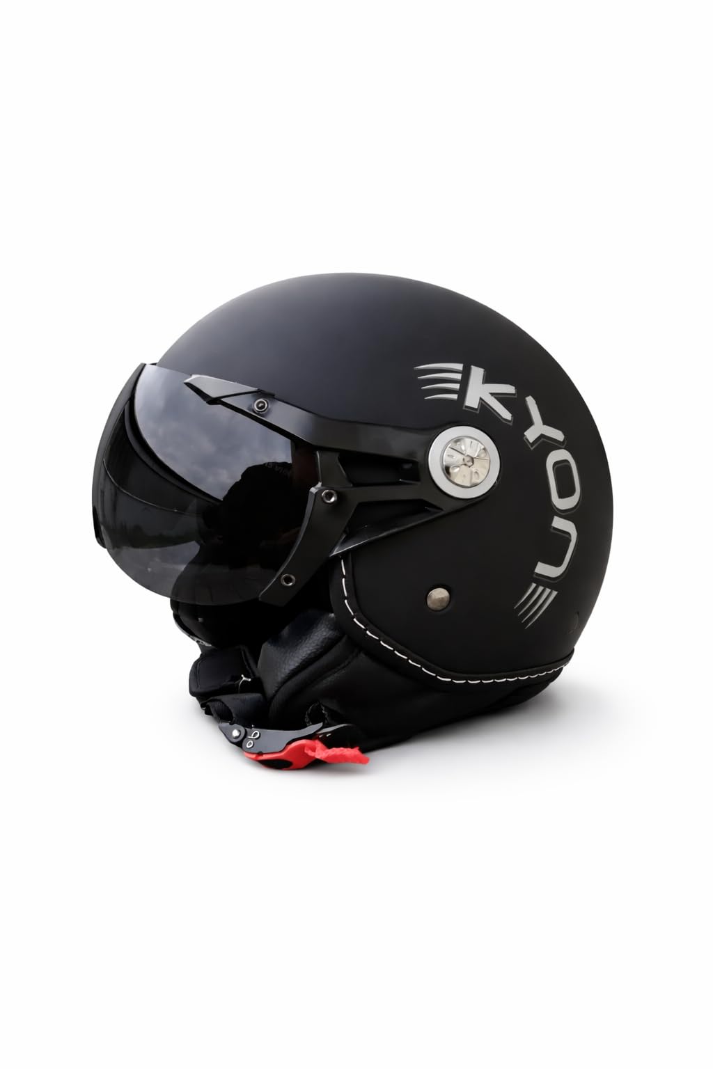 Casque Moto Jet H730, Noir Mat, Taille S