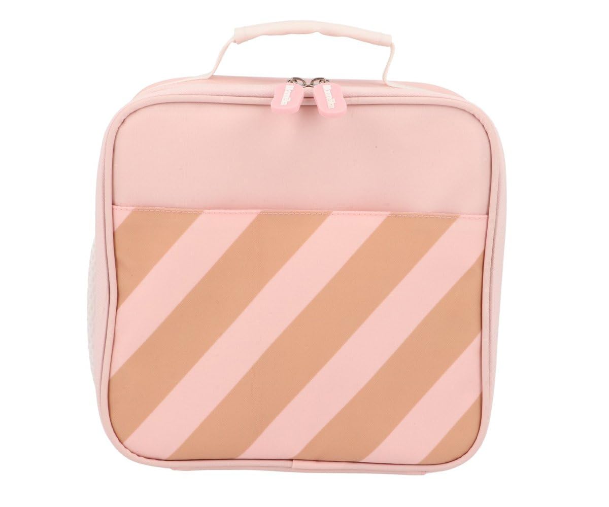 Bolsa Térmica Porta Alimentos | Bolsa Isotérmica para Comida y Bebida | Nevera Portátil Ligera con Compartimentos y Asa Resistente | Ideal para Picnic, Playa o Excursiones | pink