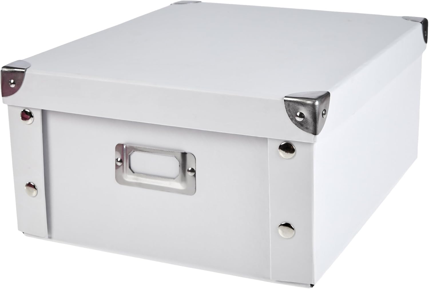 Zeller 17763 31 x 26 x 14 cm Storage Box Cardboard, White Amazon.co