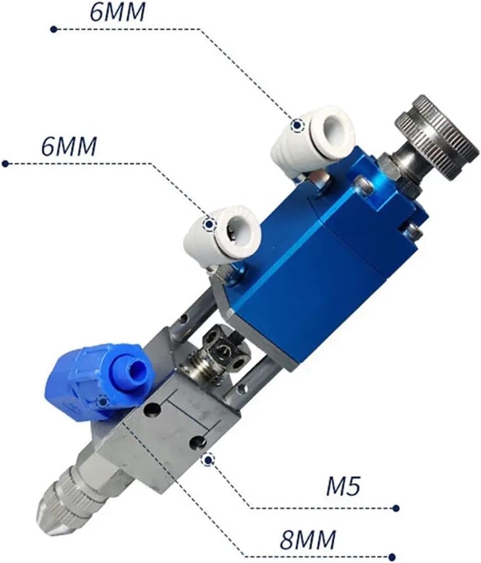 NT-21A Thimble Type Dispensing Valve Pneumatic Back-Suction Glue Valve Silicone Glue Valve
