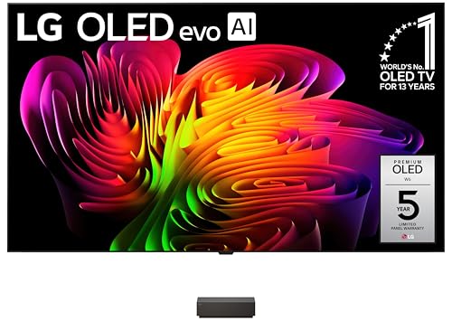 Image of LG 83-Inch Class OLED evo AI 4K W6 Wallpaper Series Smart TV w /Dolby Atmos, Dolby Vision, HDR10, AI Super Upscaling 4K, Filmmaker Mode, Wow Orchestra, Compatible with Alexa (OLED83W6PUA, 2026)