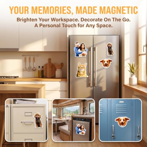 Imán de Foto Personalizado de Acrílico para Refrigerador miniatura 2