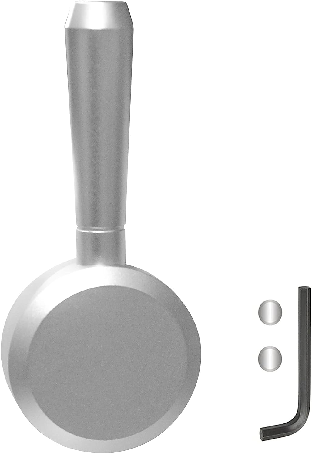 Steam Lever for Breville Sage 870 875 876, Coffee Machine Steam Lever Aluminium Alloy Coffee Machine Conversion Accessory (Silver)