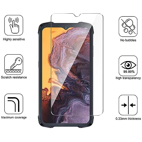 HuiYouMY Custodia per Cubot KingKong 9 Cover + [2