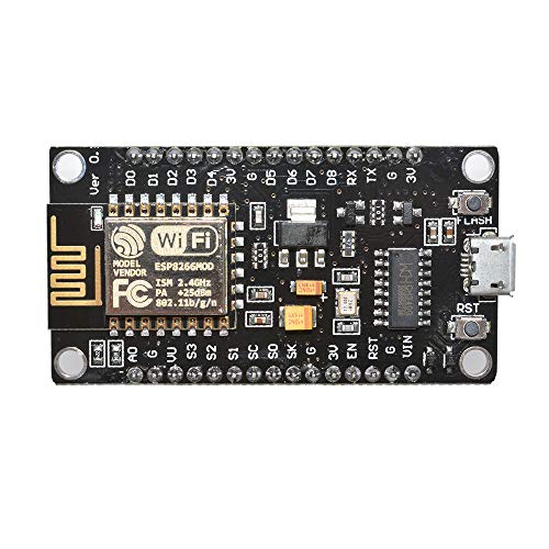 Diymore 2pcs ESP8266 NodeMcu Lua V3 ESP-12E CH340G WiFi Network Development Board Flash Serial Wireless Module for Arduino/IDE/Micropython - Thumbnail 5