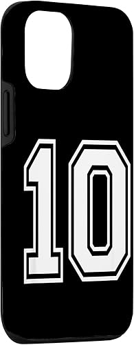 Miniatura 3 de Funda de jersey para iPhone 1212 Pro Número 10 para jugador deportivo