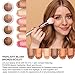 Baked Blush Highlight Bronze Powder 3-in-1 Contour Palette Sculpt Satin Silky Smooth Makeup Palettes Powder (001-Fair)