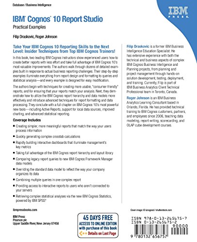 IBM Cognos 10 Report Studio: Practical Examples