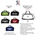 Custom Sport Duffel Bag Embroidered Logo 5/10 Pack Medium Active Sport Gym Travel Bag True Royal Black