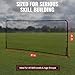 Trigon Sports Soccer Rebounder Net, 6’ x 12’ Bounce Back Net Soccer Goals for Backyard, Easy Setup, Kick Back Trainer for Passing, Ball Control & Volley Practice for Kids, Teens & Adults